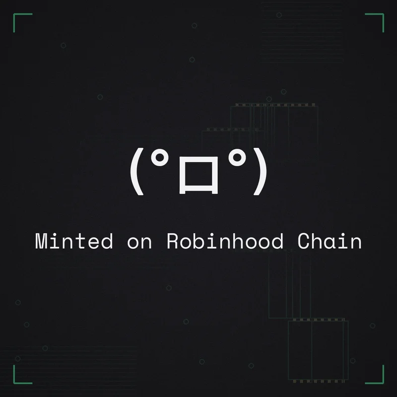 (°ロ°) Minted on Robinhood Chain