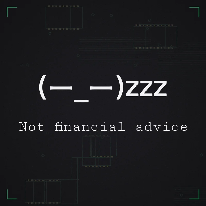 (ー_ー)zzz Not financial advice