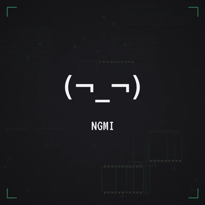 (¬_¬) NGMI