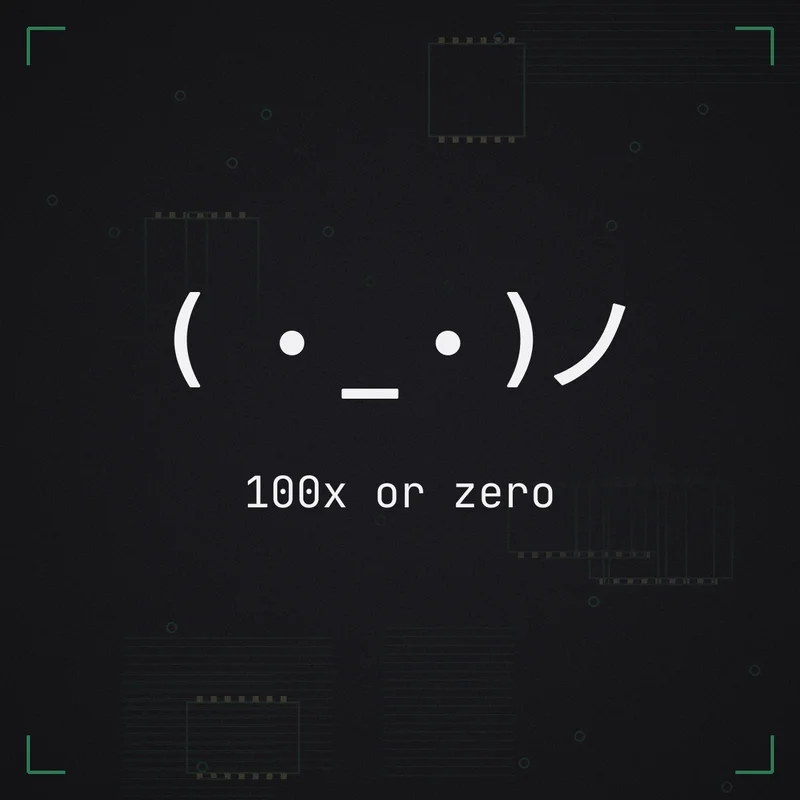 ( ・_・)ノ 100x or zero