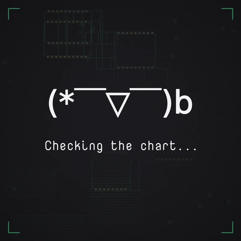 (* ̄▽ ̄)b Checking the chart...