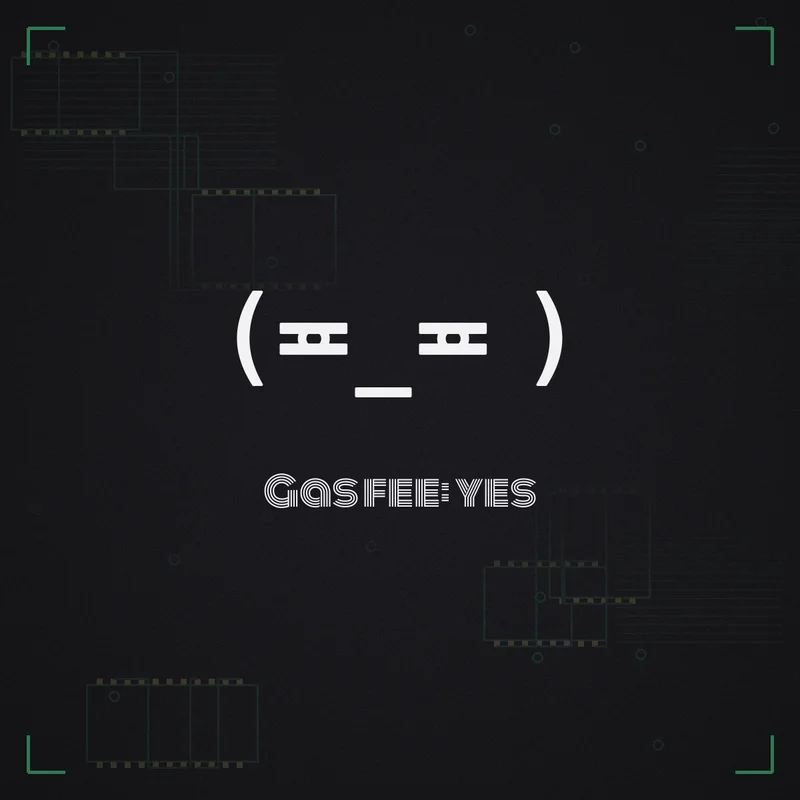 (≖_≖ ) Gas fee: yes